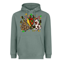 Sage hair stylist with christmas tree Heavyweight Hoodie - MaliasSmallBusiness