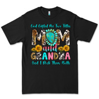 Black god gifted me two titles mom and grandma and i roc Premium Tee - RanaPortraitStore