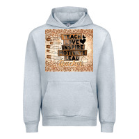 Heather Grey black teacher Urban Hoodie - TumblerDesignByShophia