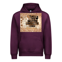 Mauve Wine black teacher Urban Hoodie - TumblerDesignByShophia