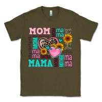 Mom Mama Mommy With Hearts Classic Tee | Teevron