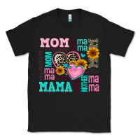 Black mom mama mommy with hearts Classic Tee - AdoDesignShop