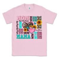 Bubblegum Pink mom mama mommy with hearts Classic Tee - AdoDesignShop