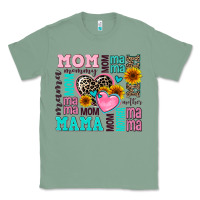 Sage mom mama mommy with hearts Classic Tee - AdoDesignShop