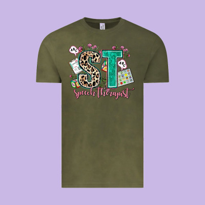 Speech Therapist Vintage Tee Designed By Adodesignshop