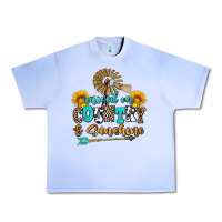 Grape Ice raised on country and sunshine Urban Heavy Tee - AdoDesignShop