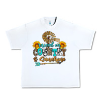 White raised on country and sunshine Urban Heavy Tee - AdoDesignShop