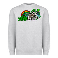 Heather Grey kentucky yall Heavyweight Sweatshirt - CowhideDigitalArt