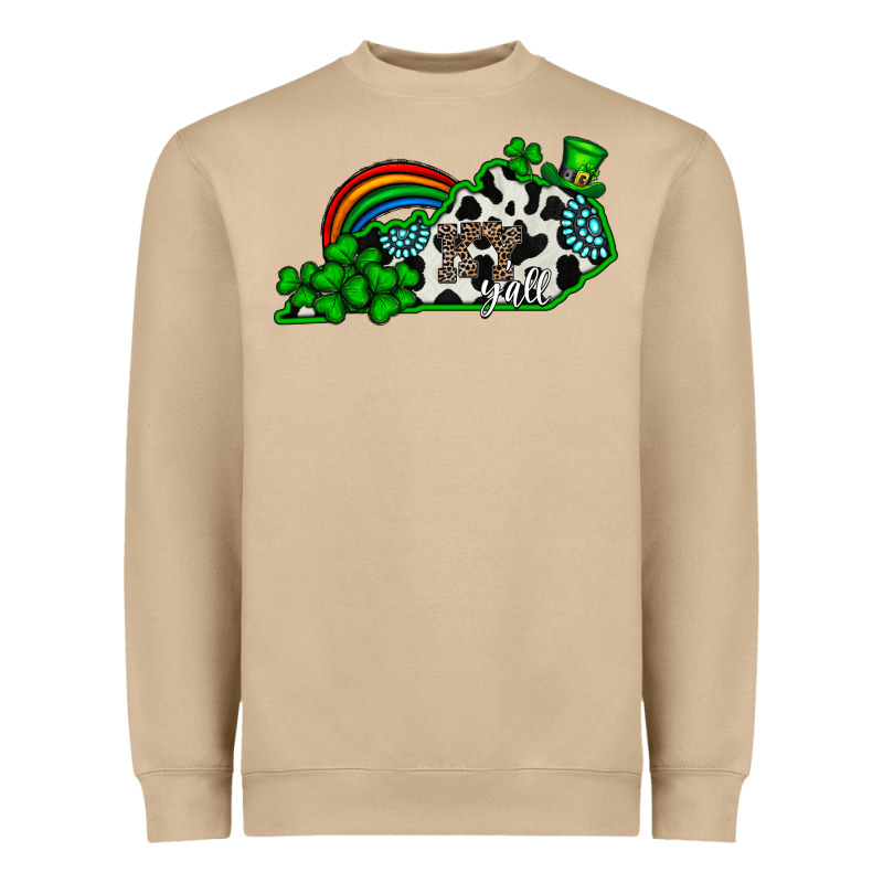 Kentucky Yall Heavyweight Sweatshirt by CowhideDigitalArt | Teevron