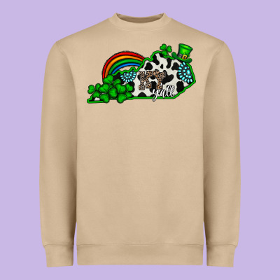 Kentucky Yall Heavyweight Sweatshirt Designed By Cowhidedigitalart