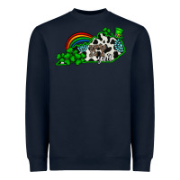 Navy kentucky yall Heavyweight Sweatshirt - CowhideDigitalArt