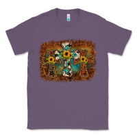 Lavender cross backgraund Classic Tee - JahusDesignShop