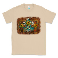 Mushroom cross backgraund Classic Tee - JahusDesignShop