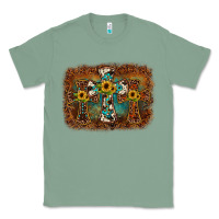 Sage cross backgraund Classic Tee - JahusDesignShop