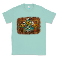 Seafoam cross backgraund Classic Tee - JahusDesignShop