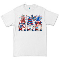 White fourth of july gnomes Premium Tee - RanaPortraitStore