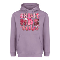 Lavender christmas vibes pink Heavyweight Hoodie - MaliasSmallBusiness