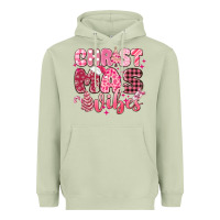 Matcha christmas vibes pink Heavyweight Hoodie - MaliasSmallBusiness