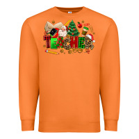 Carrot christmas  teacher Premium Sweatshirt - MaliasSmallBusiness