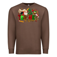 Chestnut christmas  teacher Premium Sweatshirt - MaliasSmallBusiness