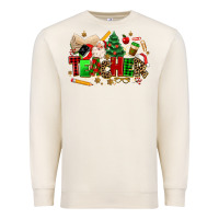 Sandshell christmas  teacher Premium Sweatshirt - MaliasSmallBusiness