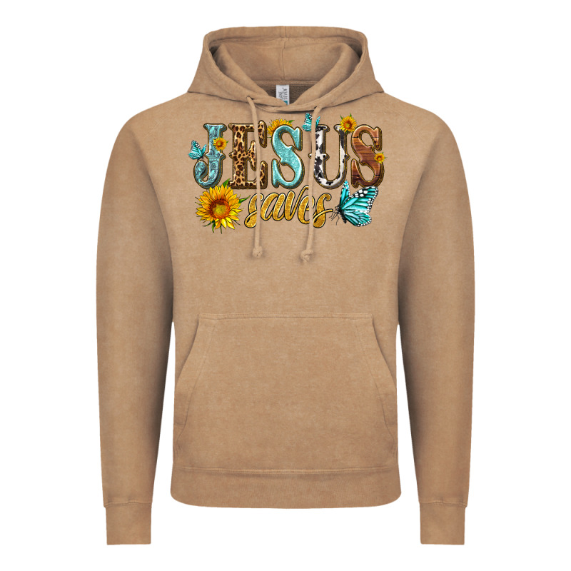 Jesus Saves Vintage Hoodie by HRA Design Shop | Teevron