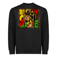 Black black girl magic Heavyweight Sweatshirt - HRA Design Shop