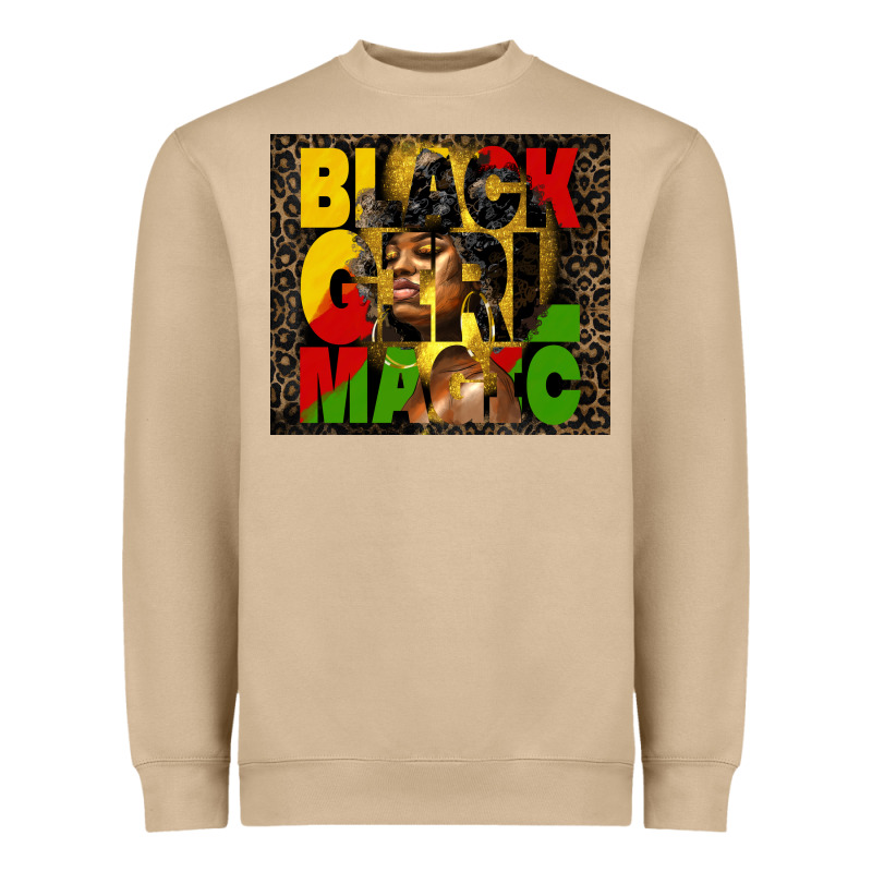 Black Girl Magic Heavyweight Sweatshirt by HRA Design Shop | Teevron