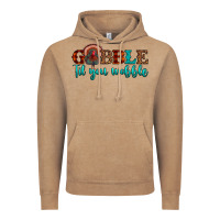 Vintage Coffee gobble til you wobble Vintage Hoodie - JahusDesignShop