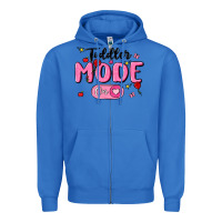True Royal toddler mode on Zipper Hoodie - MaliasSmallBusiness