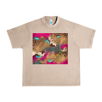 French Oak pink glitter leopard sunflower gemstone Urban Heavy Tee - JahusDesignShop