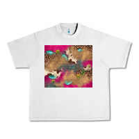 Lunar Rock pink glitter leopard sunflower gemstone Urban Heavy Tee - JahusDesignShop