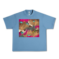 Pebble Blue pink glitter leopard sunflower gemstone Urban Heavy Tee - JahusDesignShop