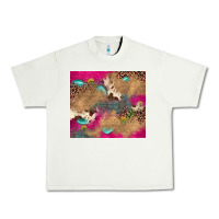Pistachio pink glitter leopard sunflower gemstone Urban Heavy Tee - JahusDesignShop