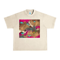 Sandshell pink glitter leopard sunflower gemstone Urban Heavy Tee - JahusDesignShop