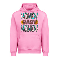 Fuchsia Pink Western Howdy Baby Howdy Urban Hoodie - HowdyJamesFarm