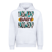White Western Howdy Baby Howdy Urban Hoodie - HowdyJamesFarm