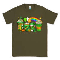 Army Green st patricks coffee Classic Tee - Jasminsmagicworld