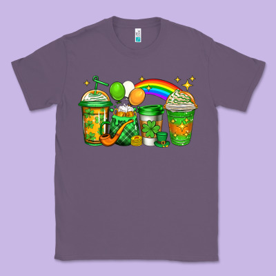 St Patricks Coffee Classic Tee Designed By Jasminsmagicworld