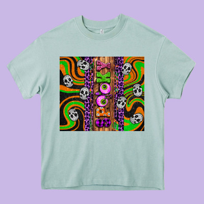 Spooky Heavy Core Tee Designed By Artiststas