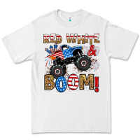 White red white boom monster truck Premium Tee - RanaPortraitStore