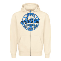 Sandshell autism awareness Zipper Hoodie - MaliasSmallBusiness