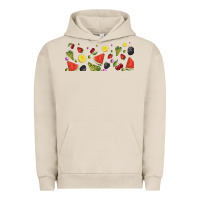Pigment French Oak summer fruits Urban Hoodie - TumblerDesignByShophia