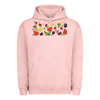 Pigment Salmon summer fruits Urban Hoodie - TumblerDesignByShophia
