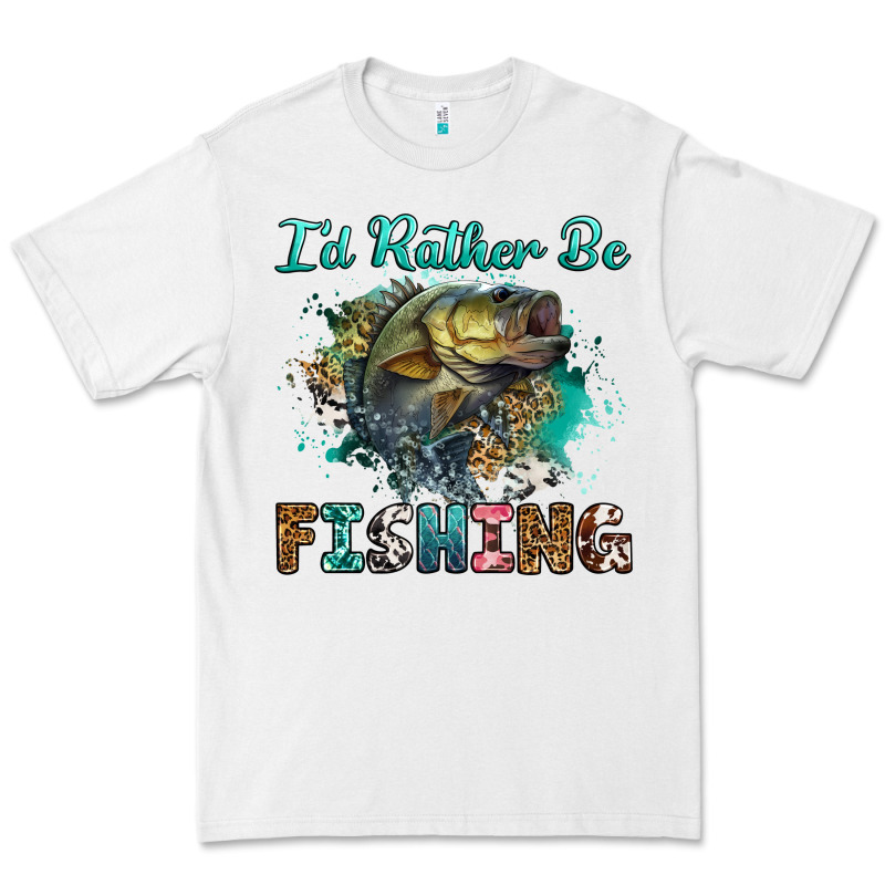 I'd Rather Be Fishing Premium Tee by RanaPortraitStore | Teevron