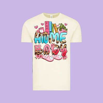 Homebody Vintage Tee Designed By Jahusdesignshop