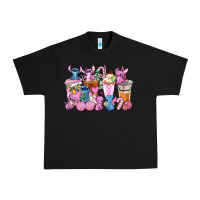 Black stitch and lilo pink christmas coffee cups Urban Heavy Tee - AdoDesignShop