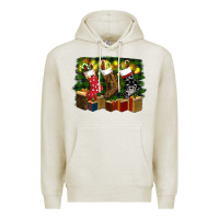 Oatmeal Heather Christmas Premium Hoodie - RanaPortraitStore