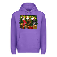 Purple Christmas Premium Hoodie - RanaPortraitStore