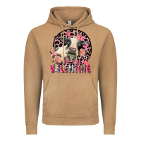 Vintage Camel be my valentine holstein cow valentine's day Vintage Hoodie - FaDigitalArtStudio